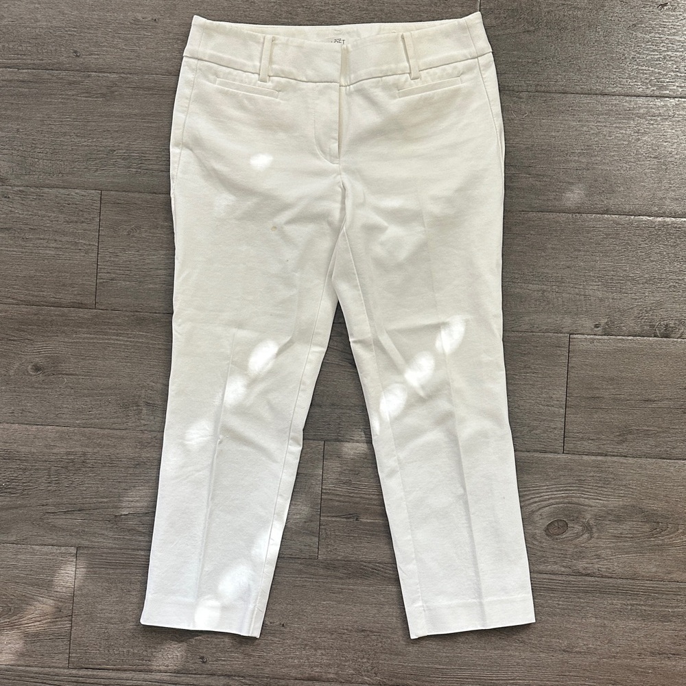 LOFT Ivory Trousers